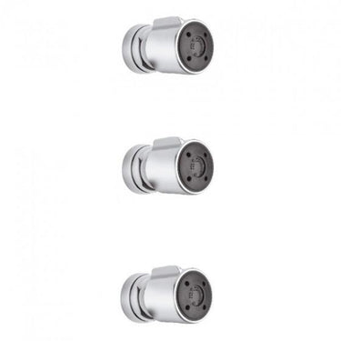 Latoscana Water Harmony 3 body jets in a Chrome finish bathroom fixture hardware parts Latoscana